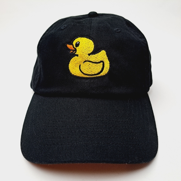 thepatriotspride.com Other - Jeep Duck Embroidered Dad Hat Cap Black Cotton Relaxed Strap